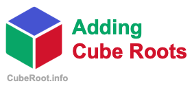 Adding Cube Roots