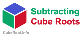 Subtracting Cube Roots